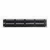 Show product details for 042-378/48 Vertical Cable Cat6 48 Port 110 IDC 19" 2U Rack Mountable Patch Panel