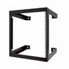 Show product details for 047-WFJ-1253 Vertical Cable 12U Open Wall Mount Rack 18" Depth