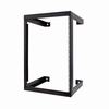 Show product details for 047-WFJ-1653 Vertical Cable 16U Open Wall Mount Rack 18" Depth