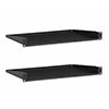 Show product details for 1906-3-201-01 Kendall Howard 1U 12 inch Component Shelf - 2 Pack