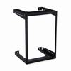 Show product details for 1915-3-500-15 Kendall Howard 15U 18" Deep Open Frame Wall Rack
