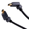 Show product details for 299006 Vanco 4K High Speed HDMI Swivel Cable - 10.2Gbps CL3 - Black - 6 Feet