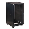 Show product details for 3100-3-024-22 Kendall Howard 22U LINIER Glass/Vented Doors 24" Server Cabinet