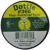 Show product details for 360 L.H. Dottie 3/4 X 60' Economy PVC Tape Black