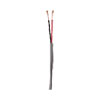 Show product details for R50003-1D Southwire 16 AWG 2 Conductors Unshielded Stranded Bare Copper CMR/CL3R Non-plenum Cable - 500' Pull Box - Gray