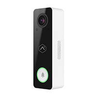 Show product details for ADC-VDB750 Alarm.com 1440 x 1440 WiFi Video Doorbell Camera - White