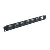 Show product details for AVIP-FK1 Middle Atlantic 1 Space (1 3/4") AVIP Connector 19" Panel Frame Kit, Horizontal Mounting, Black