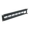 AVIP-SF2 Middle Atlantic 2 Space (3 1/2") Hinged Avip 19" Connector Panel, Vertical Mounting, Black