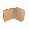 Show product details for BW-98B Mier UL Listed NEMA Type 1 Indoor 7" W x 8" H x 3.5" D Metal Electrical  Enclosure - Beige