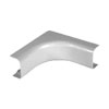 Show product details for FIC-42414 Premiere Raceway 1" Inside Corner Accessory - White - 12 Pack