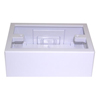 Show product details for FMJB1 Wire Trak Single Junction Box - White