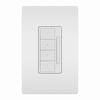 Show product details for LC2303-WH Legrand On-Q In-Wall RF Scene Controller White