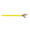 Show product details for R00907L1Y Remee 22 AWG 6 Conductors Shielded, 22 AWG 4 Conductors Unshielded, 22 AWG 2 Conductors Unshielded, 18 AWG 4 Conductors Unshielded Stranded Bare Copper CMR Non-Plenum Access Control Cable - 500' Reel - Yellow