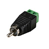 Show product details for RCAM-T Rainvision RCA Male to Screw Terminal Connector