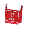 Show product details for 1000480 Potter RMS-LP Lift & Pull Cover For Single Action Pull Station
