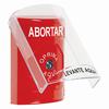 SS2020AB-ES STI Red Indoor Only Flush or Surface Key-to-Reset Stopper Station with ABORT Label Spanish