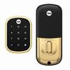 Show product details for YRD156-ZW2-605 Yale Pro Touchscreen Deadbolt Z-Wave Key Free - Bright Brass-PVD