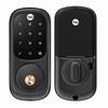 Show product details for YRD226-HA2-BSP Yale Touchscreen Zigbee Deadbolt - Black Suede