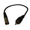 Show product details for 12 in. BNC Female Plug To RCA Male Adaptor
