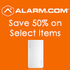 Save up to 50% on Select Alarm.com Items